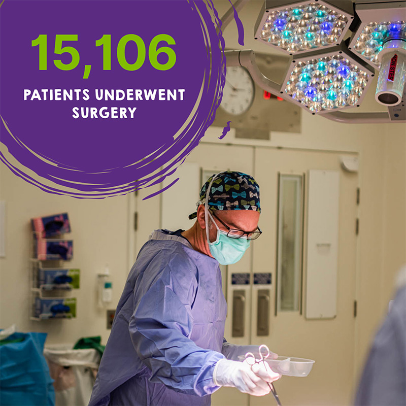 15,106 patients underwent surgery