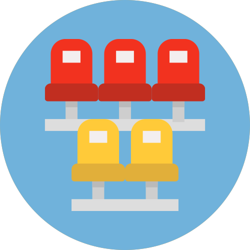 Seats sold icon
