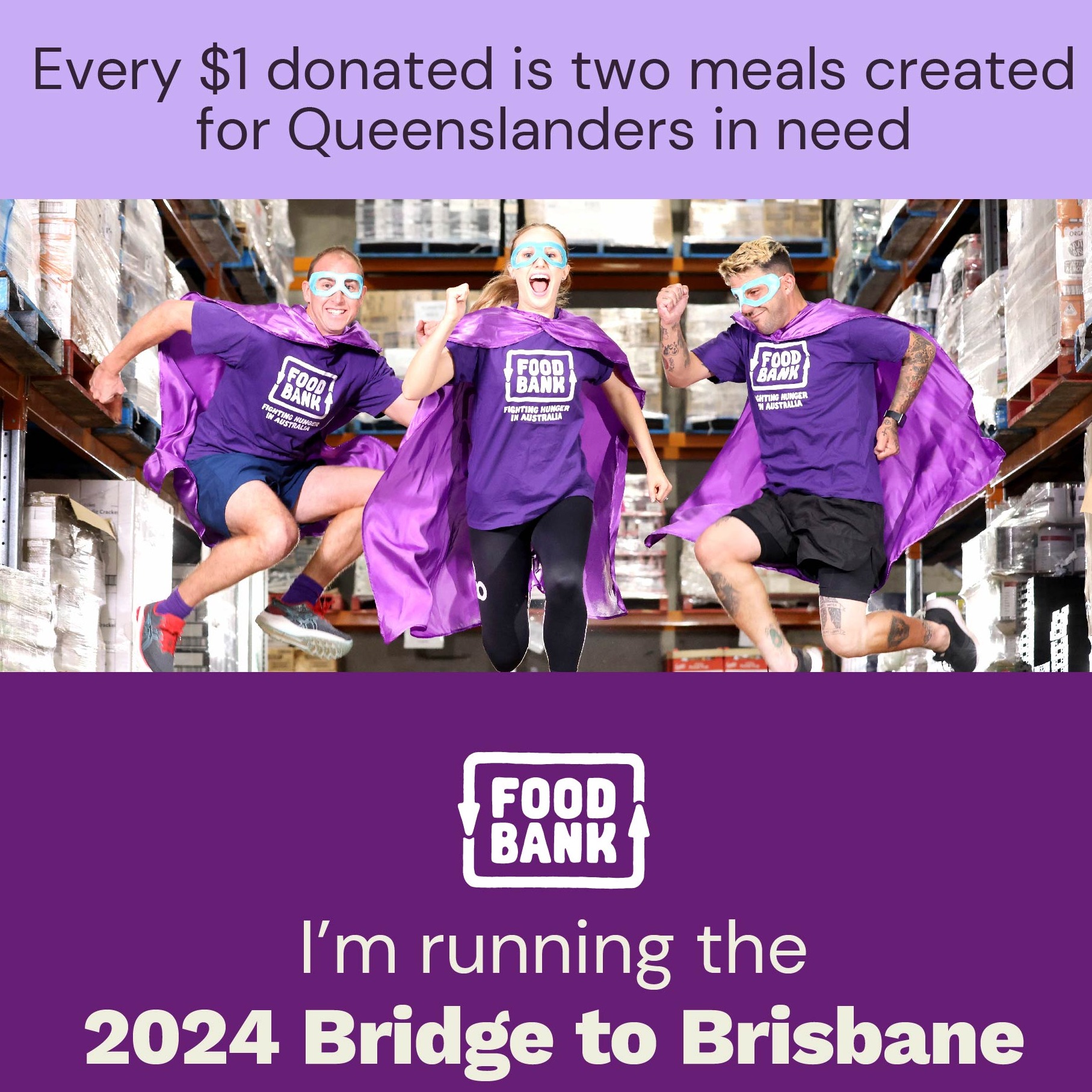 Bridge to Brisbane 2024 Foodbank QLD HomePage